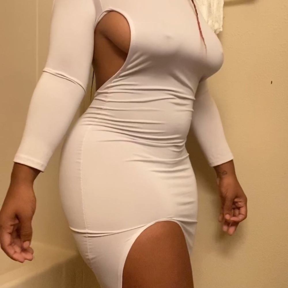 White dress